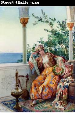unknow artist Arab or Arabic people and life. Orientalism oil paintings 569